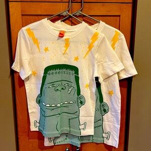 NWT Halloween Frankenstein Tees — Set of 2
